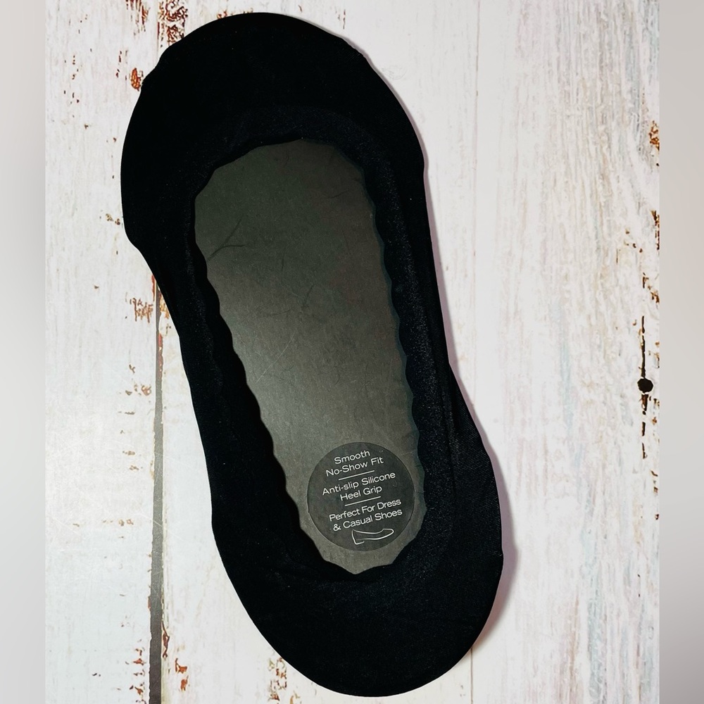 Black No-Show Liner Sock - Single Pair